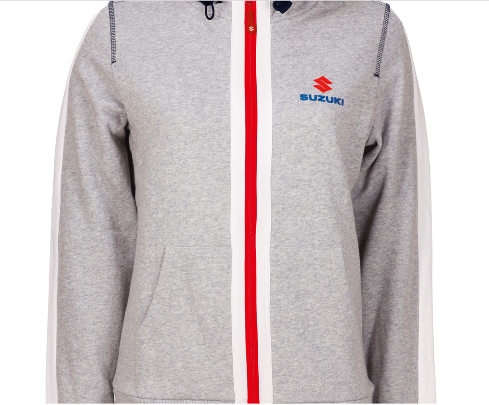 Team White Sweat Jacket Ladies