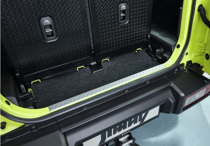 Suzuki Jimny Loading Edge Protector - Aluminium Effect