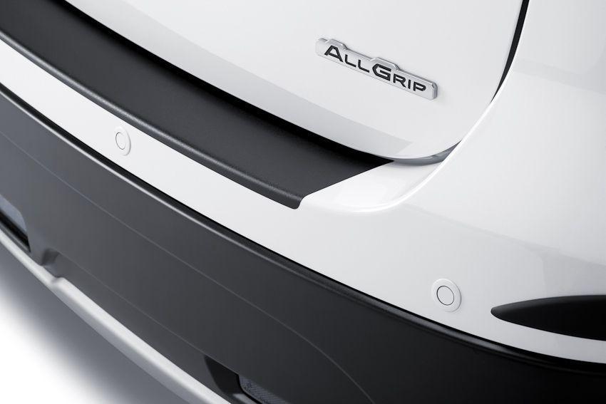 Suzuki SX4 S-Cross Rear Bumper Protective Foil, Black