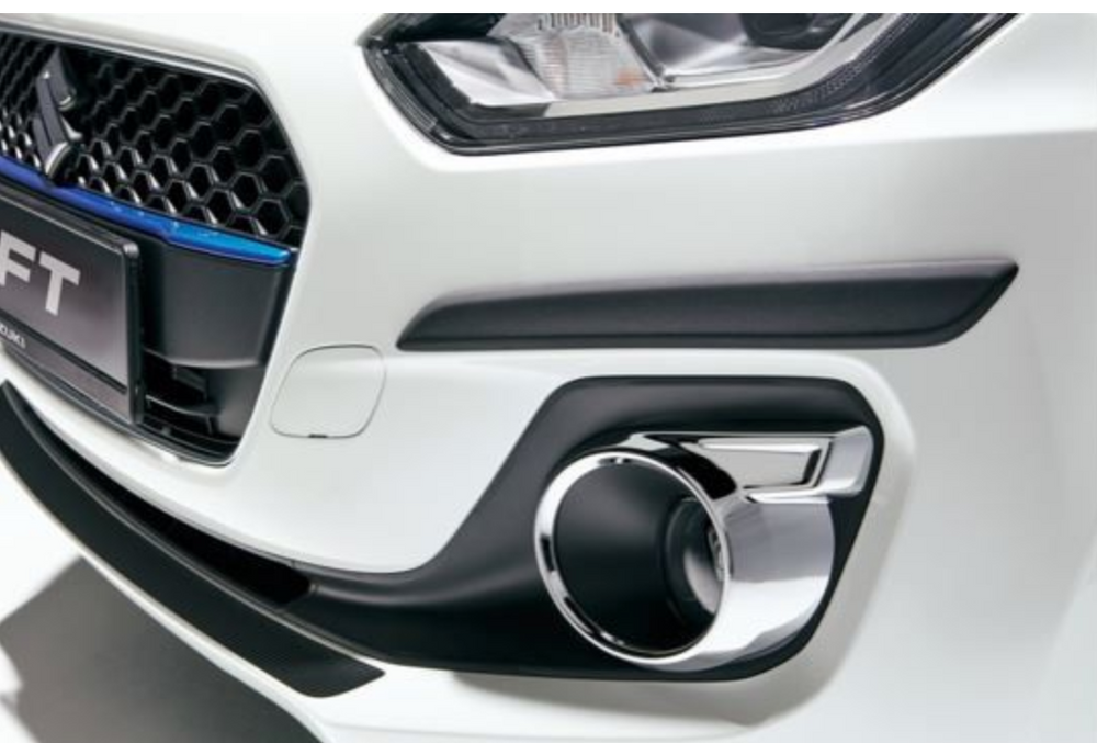 Suzuki Swift Bumper Corner Protection Set - Black