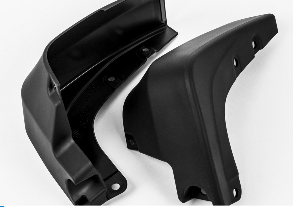 Suzuki SX4 S-Cross Moulded Front Mudflap Set (Black)