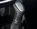 Suzuki Leather Gear Shift Knob - Black And Silver (5 speed)
