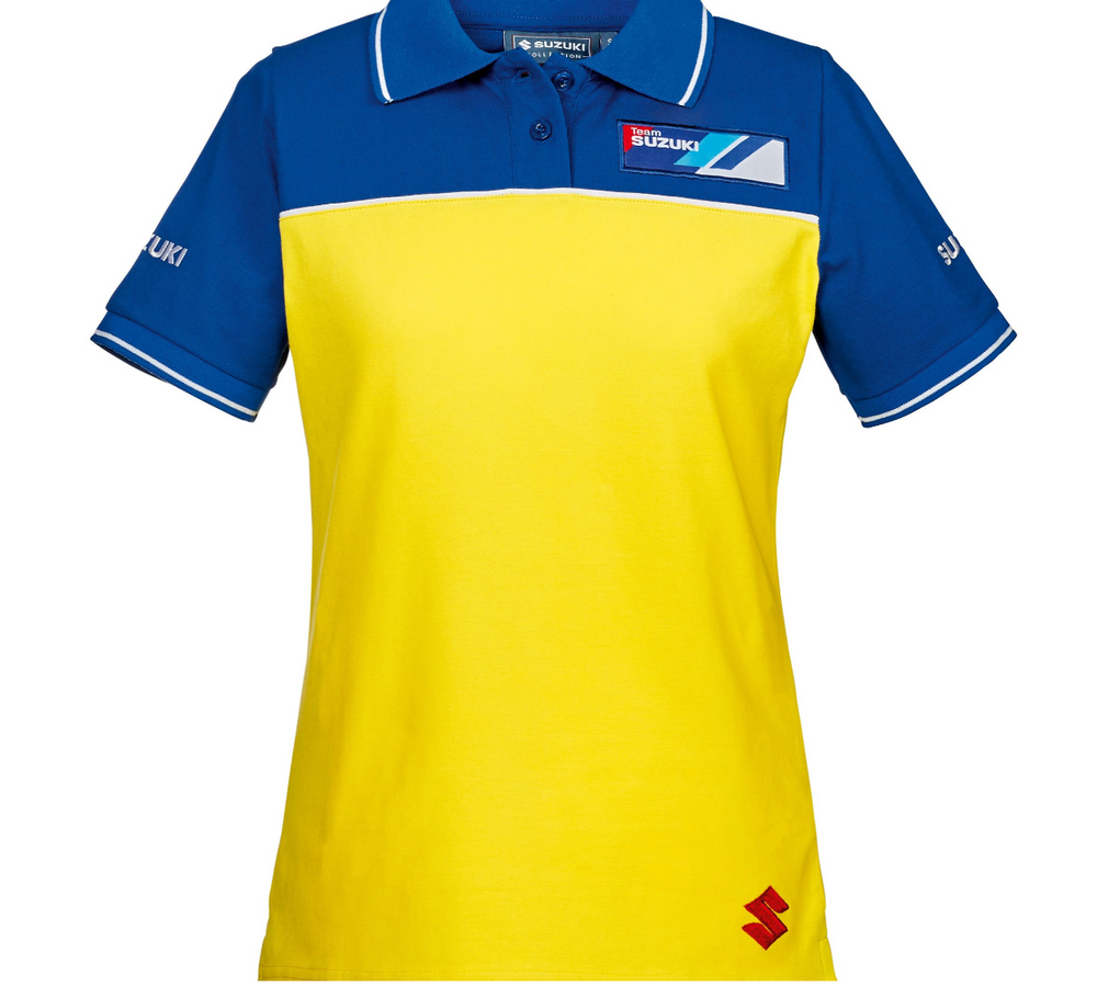 Team Yellow Polo Shirt Ladies'