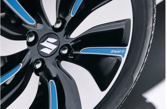 Suzuki Swift Alloy Wheel Decal Set