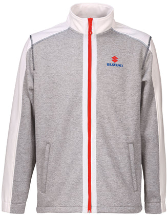 Suzuki Team White Fleece Jacket