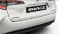 Suzuki Swace Rear Bumper Protection Film, Transparent