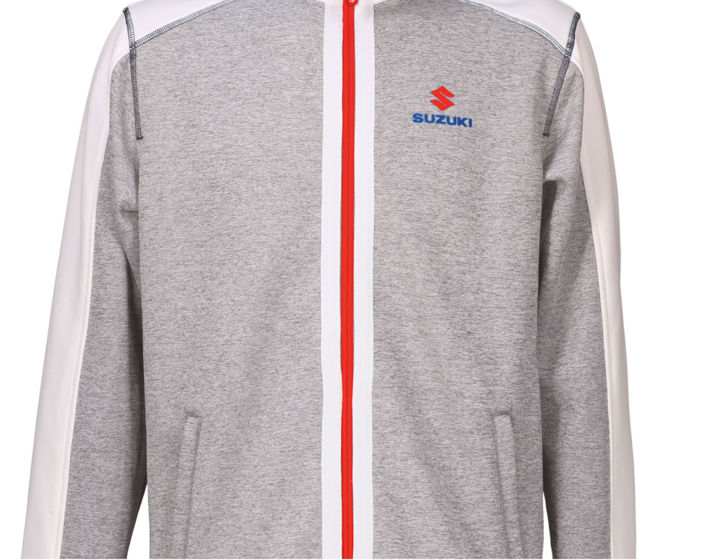 Suzuki Team White Fleece Jacket
