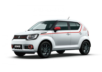 Suzuki Side Body Decal Set RED - Ignis 2016 onwards