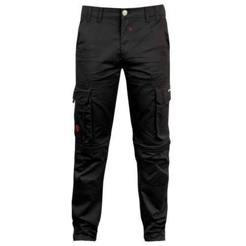 Team black zip off cargo pants LARGE | Anthony Betts Suzuki