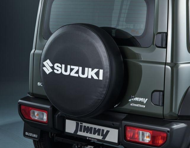 Suzuki Jimny Spare Wheel Soft Cover - Black