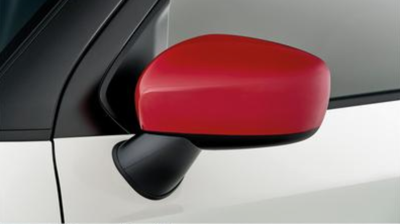 Suzuki Ignis Door Mirror Covers (without Turn Signal) - Red