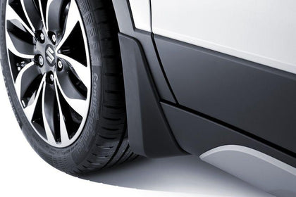 Suzuki SX4 S-Cross Moulded Front Mudflap Set (Black)