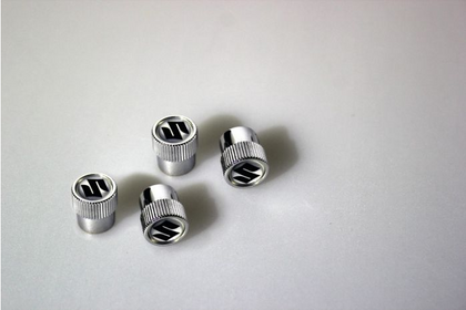 Suzuki Valve Cap Set With S-logo - 4 Piece Set