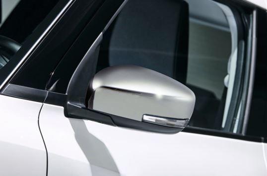 Suzuki Mirror Cover Set - Chrome (without Indicator)